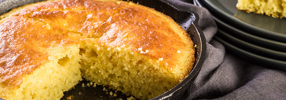 Hot Water Cornbread